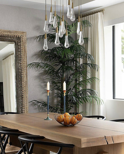 Soltaire Round Chandelier 58"D-Nobipets