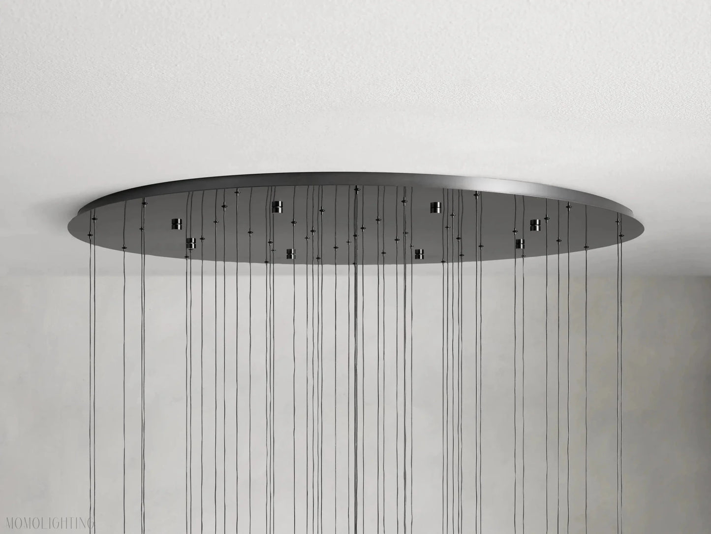 Soltaire Round Chandelier 58"D-Nobipets