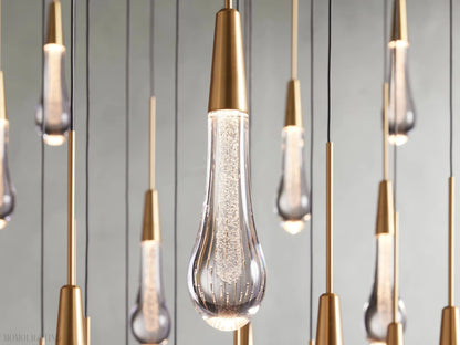 Soltaire Round Chandelier 58"D-Nobipets