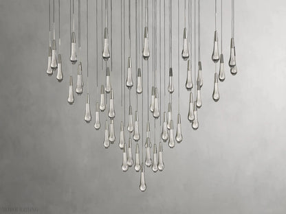 Soltaire Round Chandelier 58"D-Nobipets