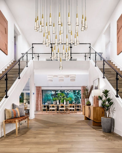 Soltaire Round Chandelier