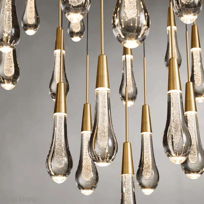 Soltaire Round Crystal Chandelier 17“ 24” 36“-Nobipets