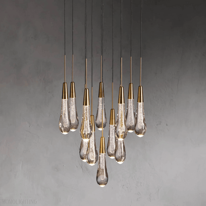 Soltaire Round Crystal Chandelier 17“ 24” 36“-Nobipets