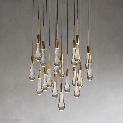 Soltaire Round Crystal Chandelier 17“ 24” 36“-Nobipets