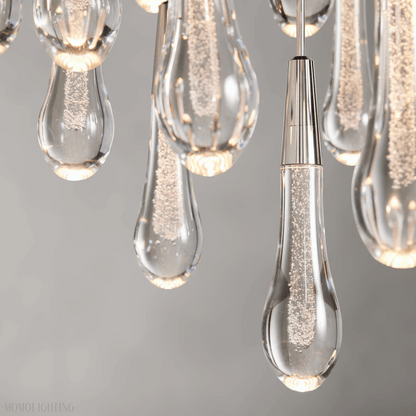 Soltaire Round Crystal Chandelier 17“ 24” 36“-Nobipets