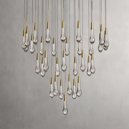 Soltaire Round Crystal Chandelier 17“ 24” 36“-Nobipets