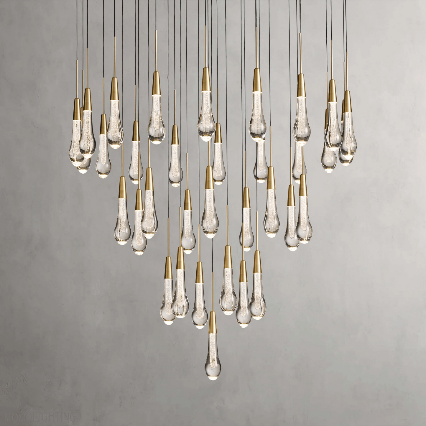 Soltaire Round Crystal Chandelier 17“ 24” 36“-Nobipets