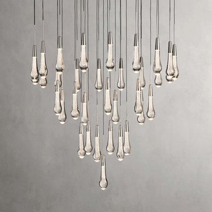 Soltaire Round Crystal Chandelier 17“ 24” 36“-Nobipets