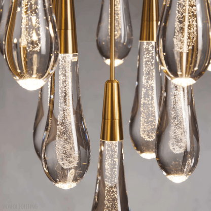 Soltaire Round Crystal Chandelier 17“ 24” 36“-Nobipets