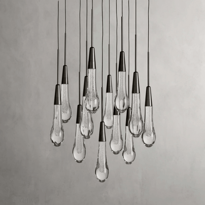 Soltaire Round Crystal Chandelier 17“ 24” 36“-Nobipets