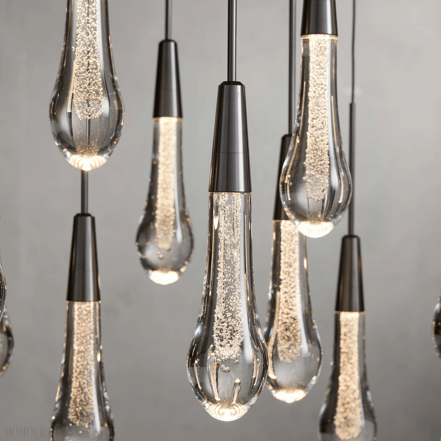 Soltaire Round Crystal Chandelier 17“ 24” 36“-Nobipets