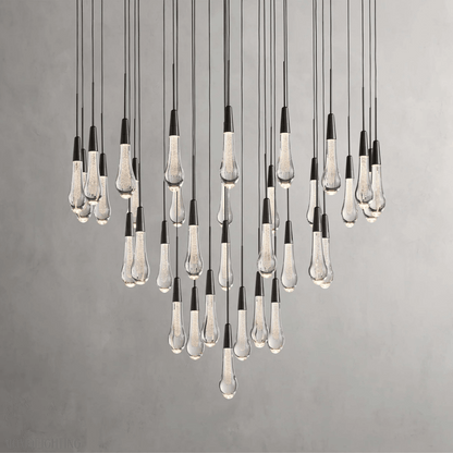 Soltaire Round Crystal Chandelier 17“ 24” 36“-Nobipets