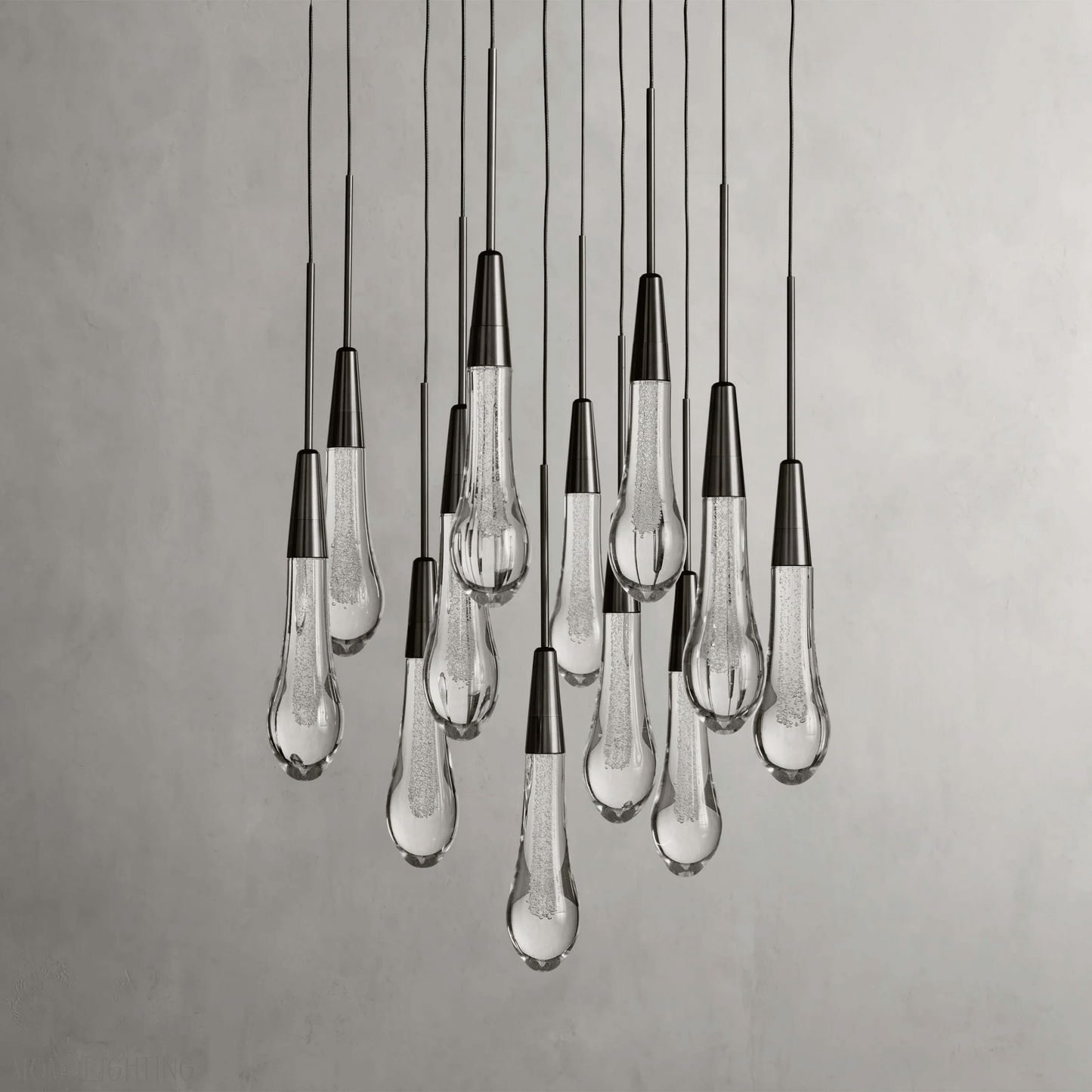 Soltaire Round Crystal Chandelier 17“ 24” 36“-Nobipets