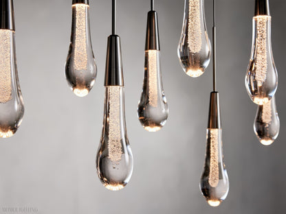 Soltairer Linear Chandelier 37"w 70"w-Nobipets