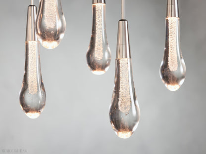 Soltairer Linear Chandelier 37"w 70"w-Nobipets