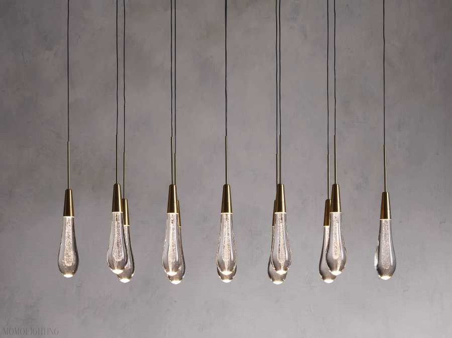 Soltairer Linear Chandelier 37"w 70"w-Nobipets