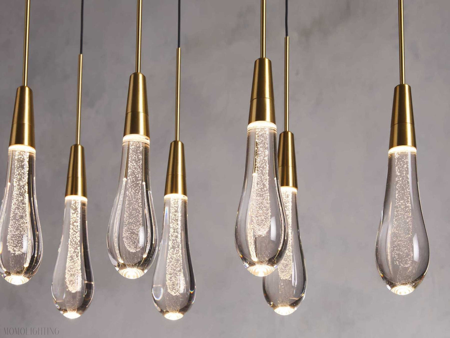 Soltairer Linear Chandelier 37"w 70"w-Nobipets
