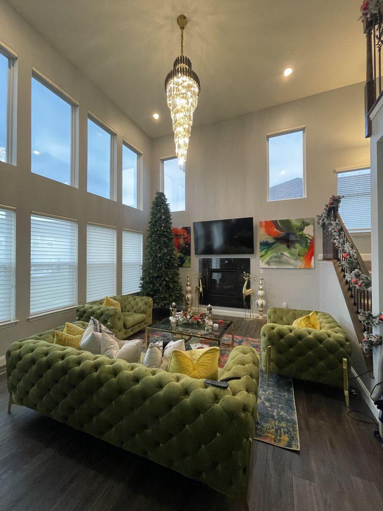 Spiral Crystal Chandelier For Foyer/ Staircase-Nobipets