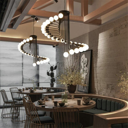 Stella Retro Light Bulb Chandelier-Nobipets