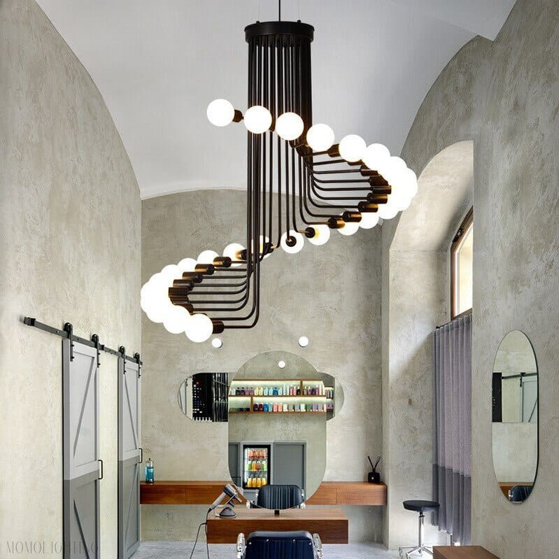 Stella Retro Light Bulb Chandelier-Nobipets