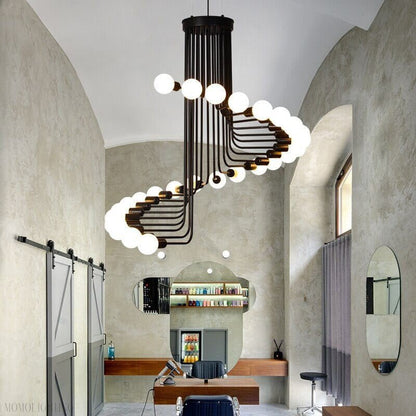 Stella Retro Light Bulb Chandelier-Nobipets
