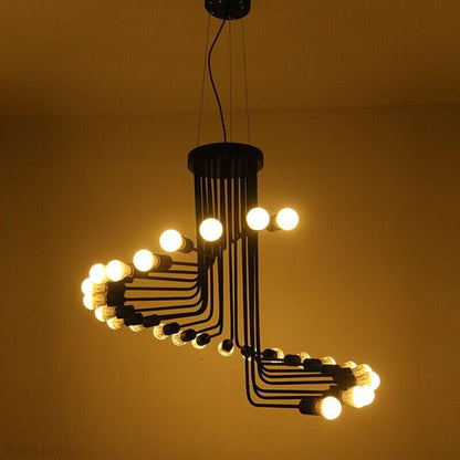 Stella Retro Light Bulb Chandelier-Nobipets
