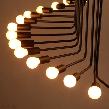 Stella Retro Light Bulb Chandelier-Nobipets