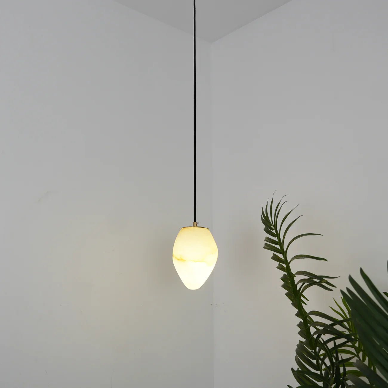 Susan Modern Alabaster Pendant Light