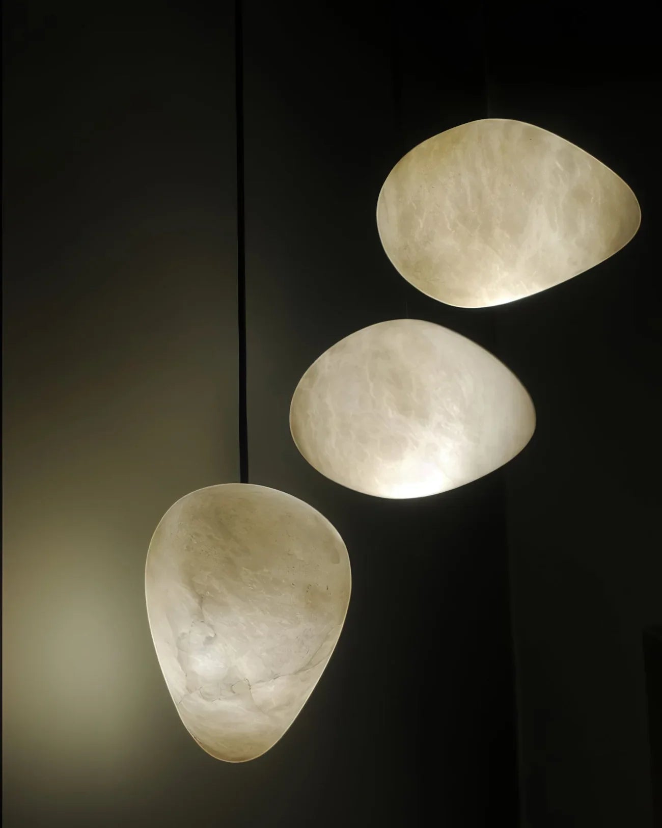 Susan Modern Alabaster Pendant Light