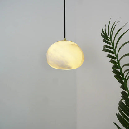 Susan Modern Alabaster Pendant Light