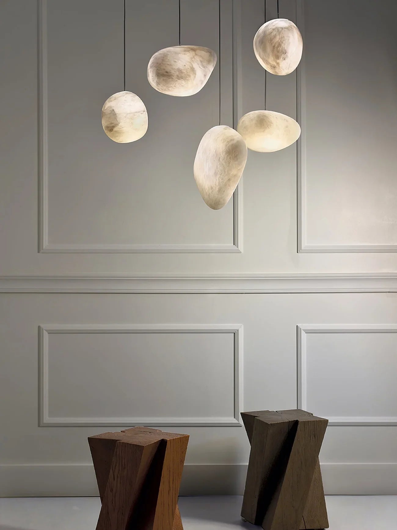 Susan Modern Alabaster Pendant Light