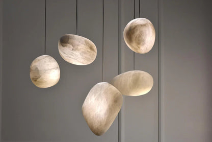 Susan Modern Alabaster Pendant Light