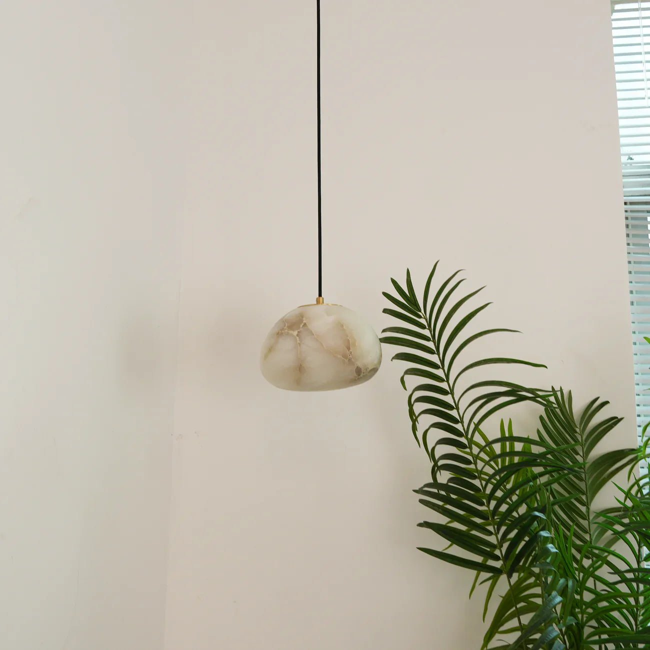 Susan Modern Alabaster Pendant Light