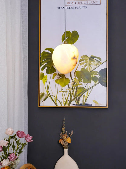 Susan Modern Alabaster Pendant Light