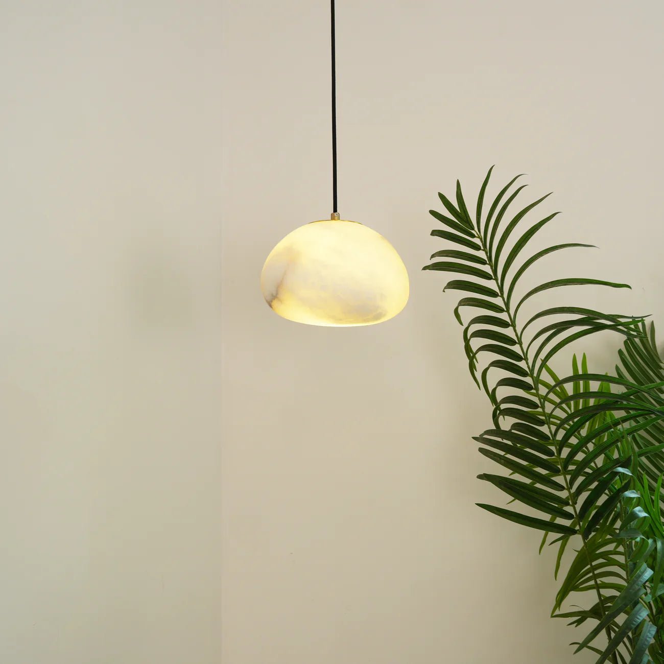 Susan Modern Alabaster Pendant Light