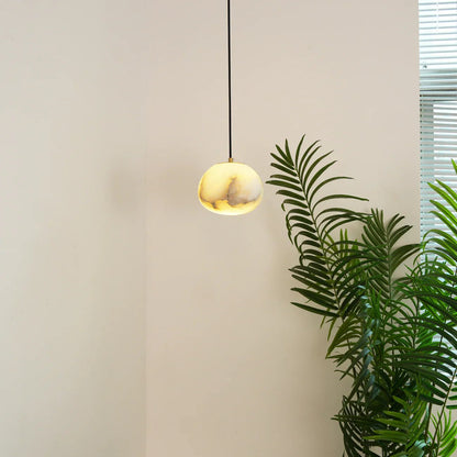Susan Modern Alabaster Pendant Light