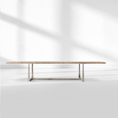 T-Brace Extension Dining Table