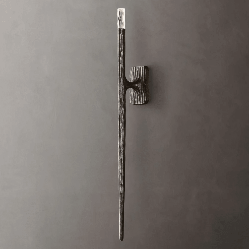 Thaddeus Forged Grand Sconce 36"H