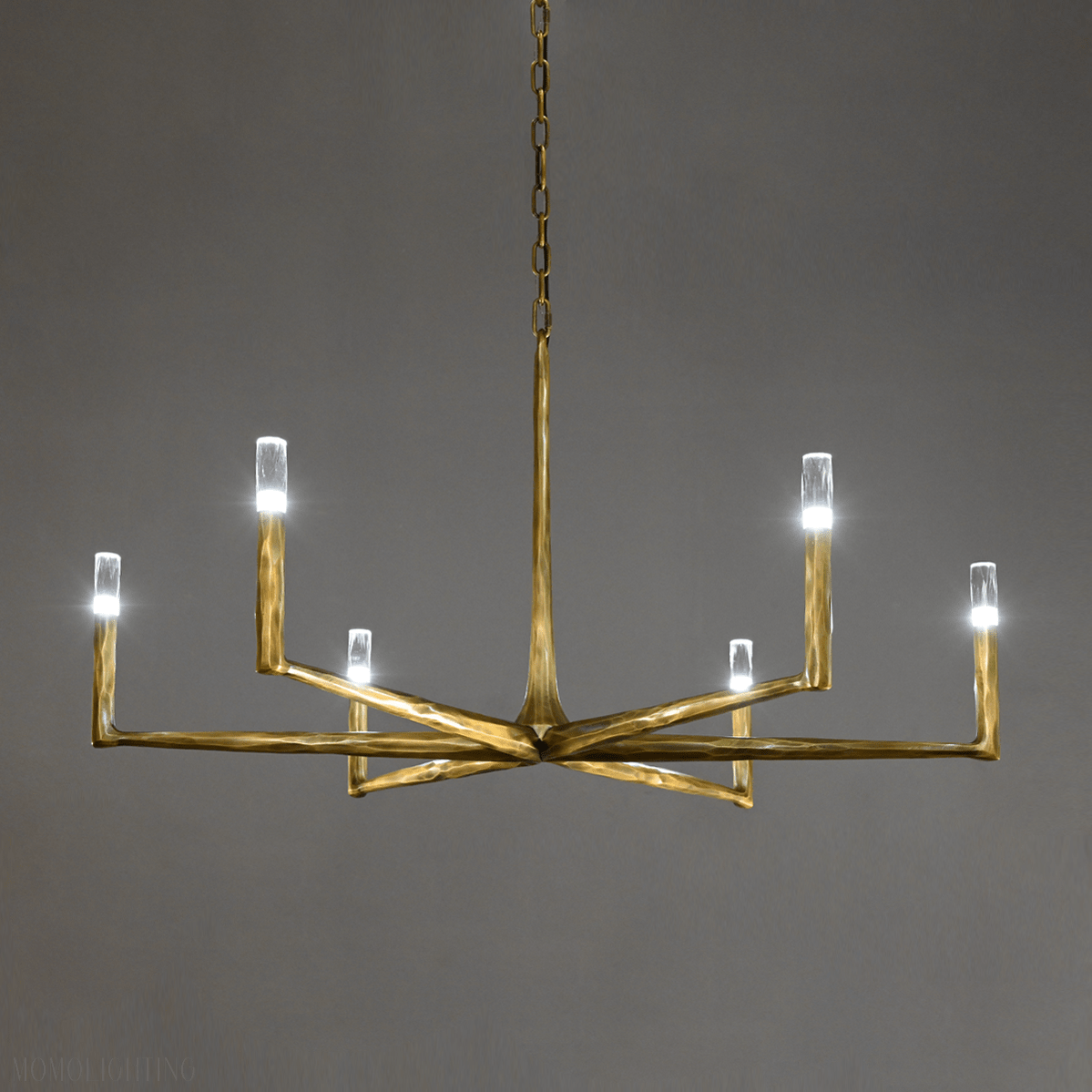 Thaddeus Forged Round Chandelier 36" 48” 60” 72”-Nobipets