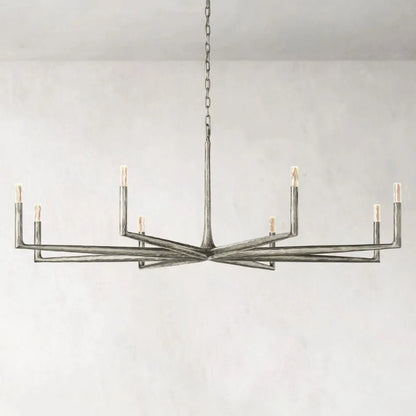 Thaddeus Forged Round Chandelier 36" 48” 60” 72”-Nobipets