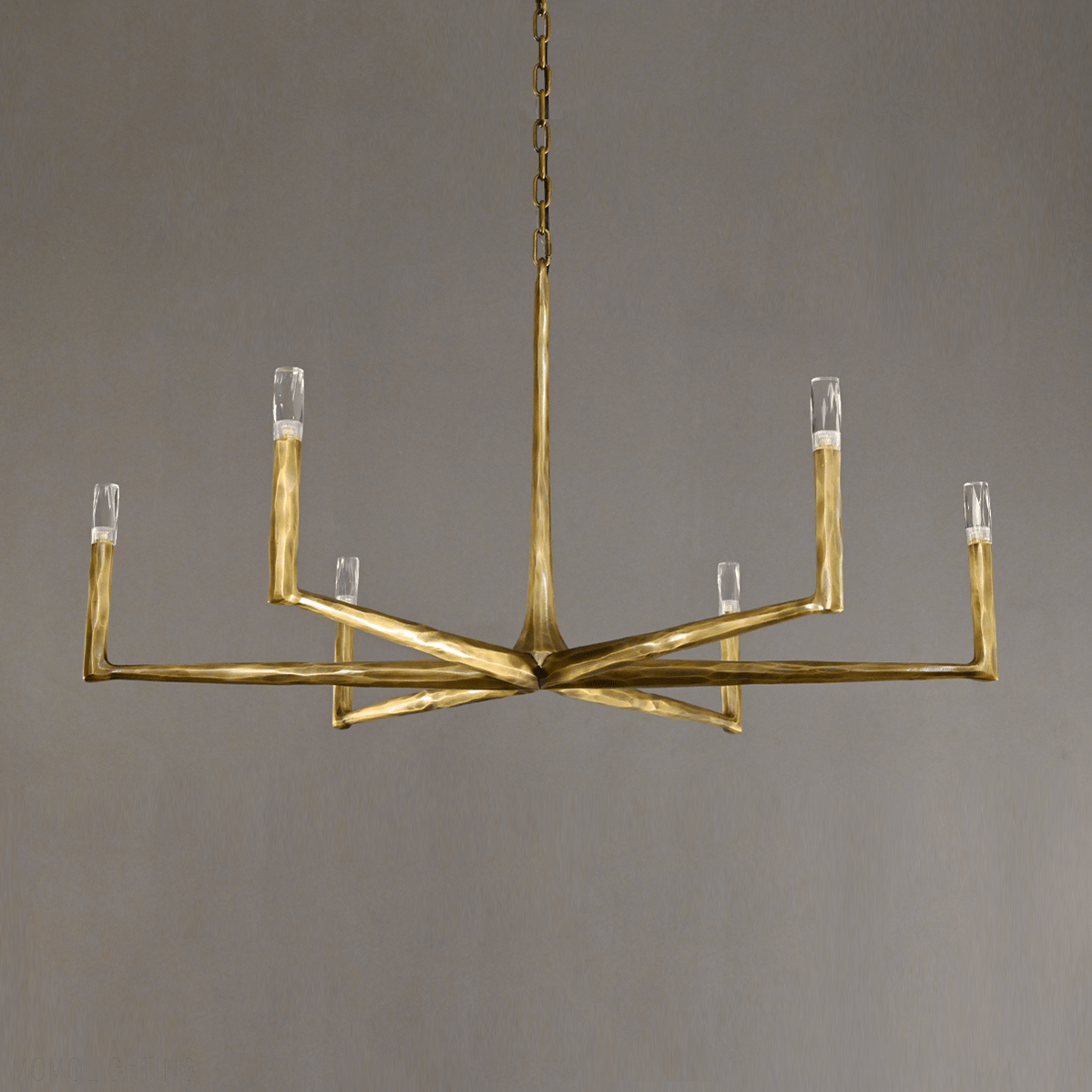 Thaddeus Forged Round Chandelier 36" 48” 60” 72”-Nobipets