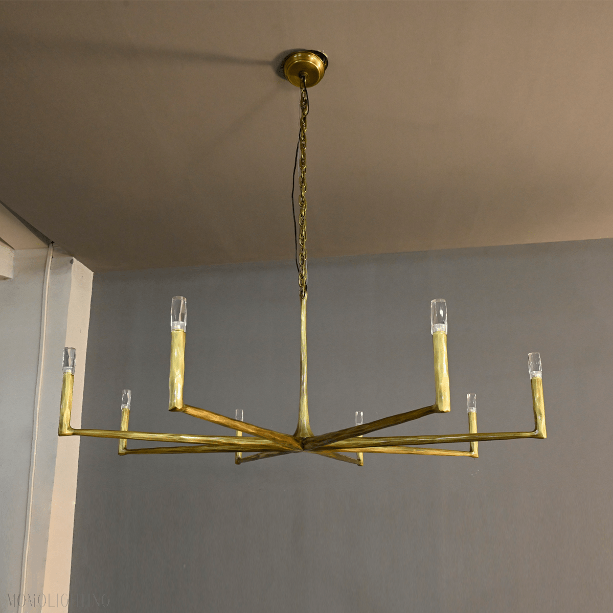 Thaddeus Forged Round Chandelier 36" 48” 60” 72”-Nobipets