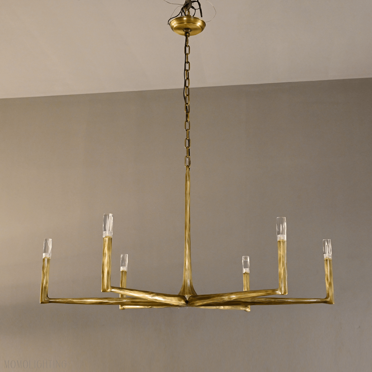 Thaddeus Forged Round Chandelier 36" 48” 60” 72”-Nobipets