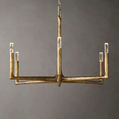 Thaddeus Forged Round Chandelier 36" 48” 60” 72”-Nobipets