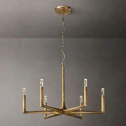 Thaddeus Forged Round Chandelier 36" 48” 60” 72”-Nobipets