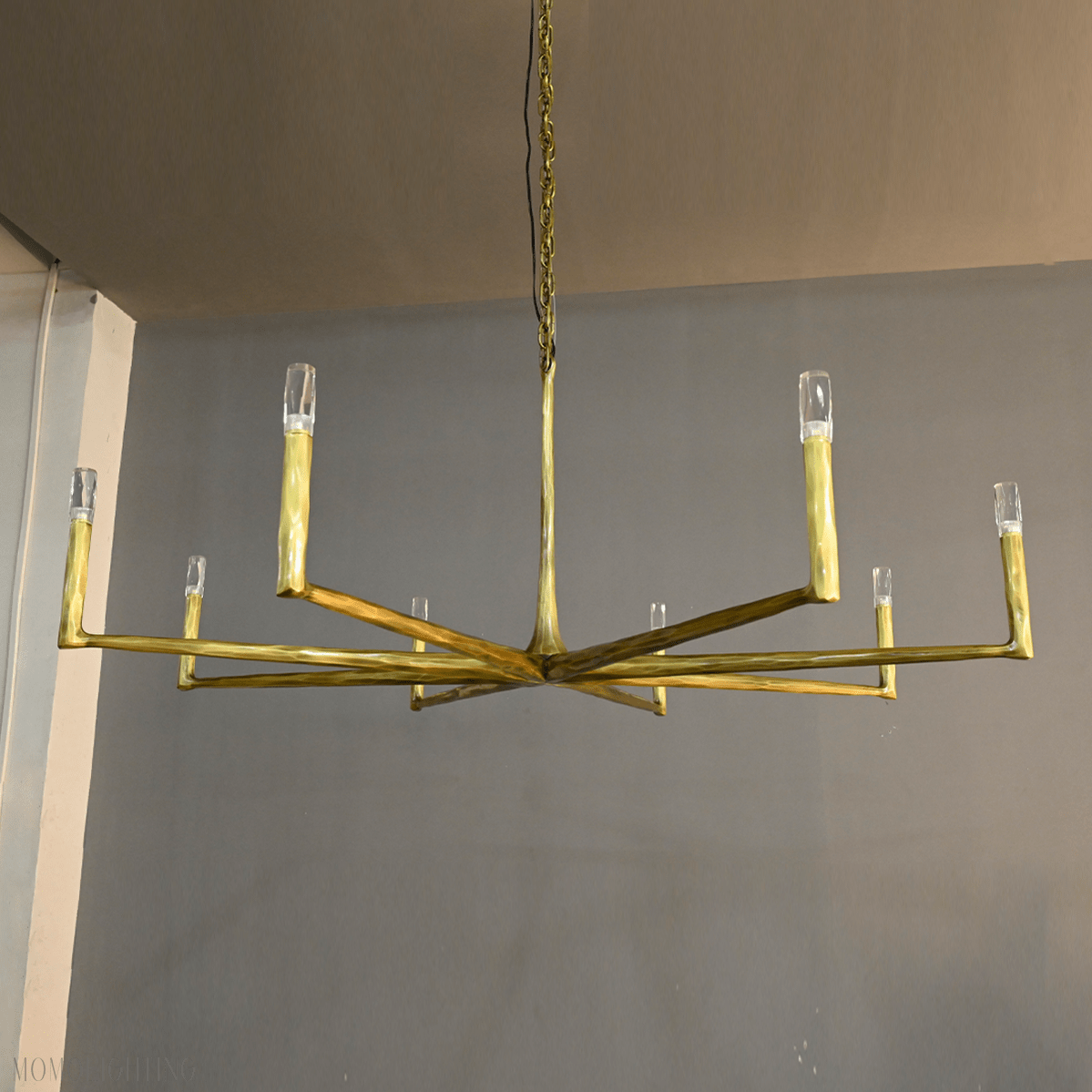 Thaddeus Forged Round Chandelier 36" 48” 60” 72”-Nobipets
