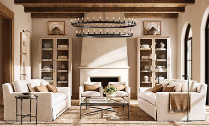 Thaddeus Glass Top Rectangular Glass Coffee Table