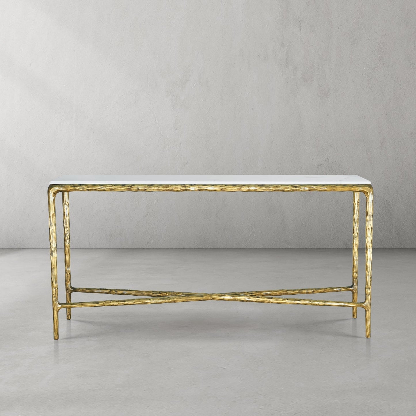 Thaddeus Marble Console Table 60"/72"W