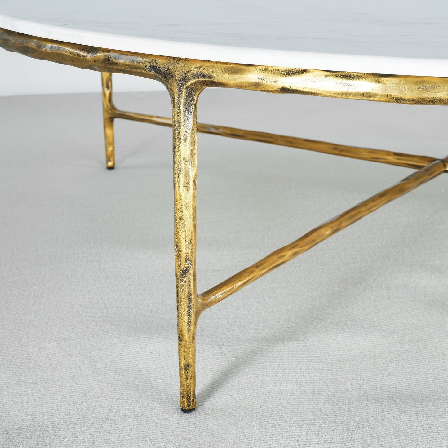 Thaddeus Marble Round Coffee Table 55"D