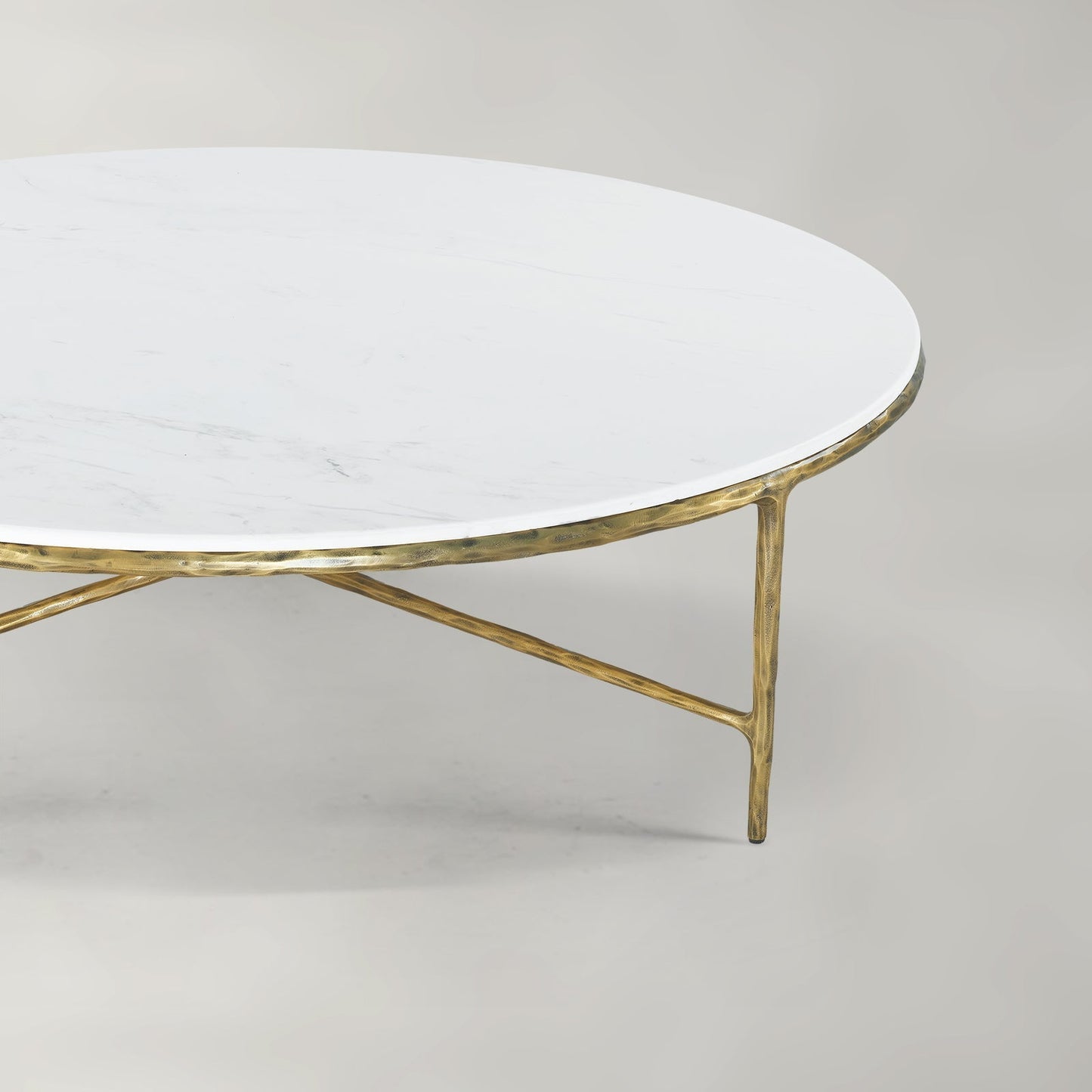Thaddeus Marble Round Coffee Table 55"D